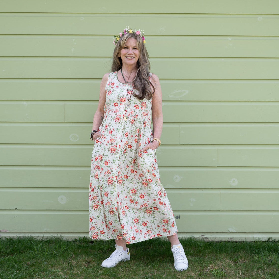 Magnolia Dress in Buttercream