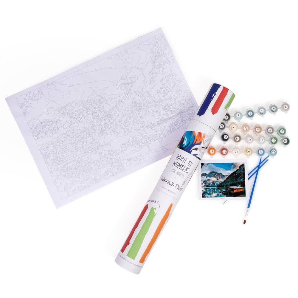 She's an artist - A Paint by Numbers Kit