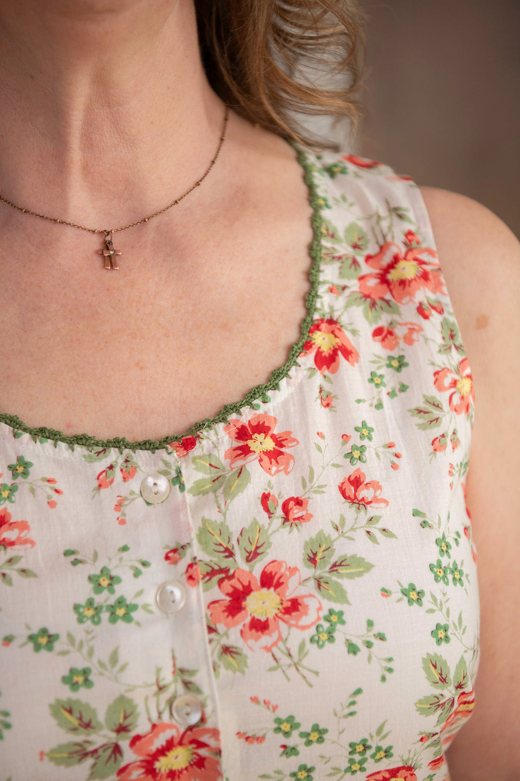 Magnolia Dress in Buttercream