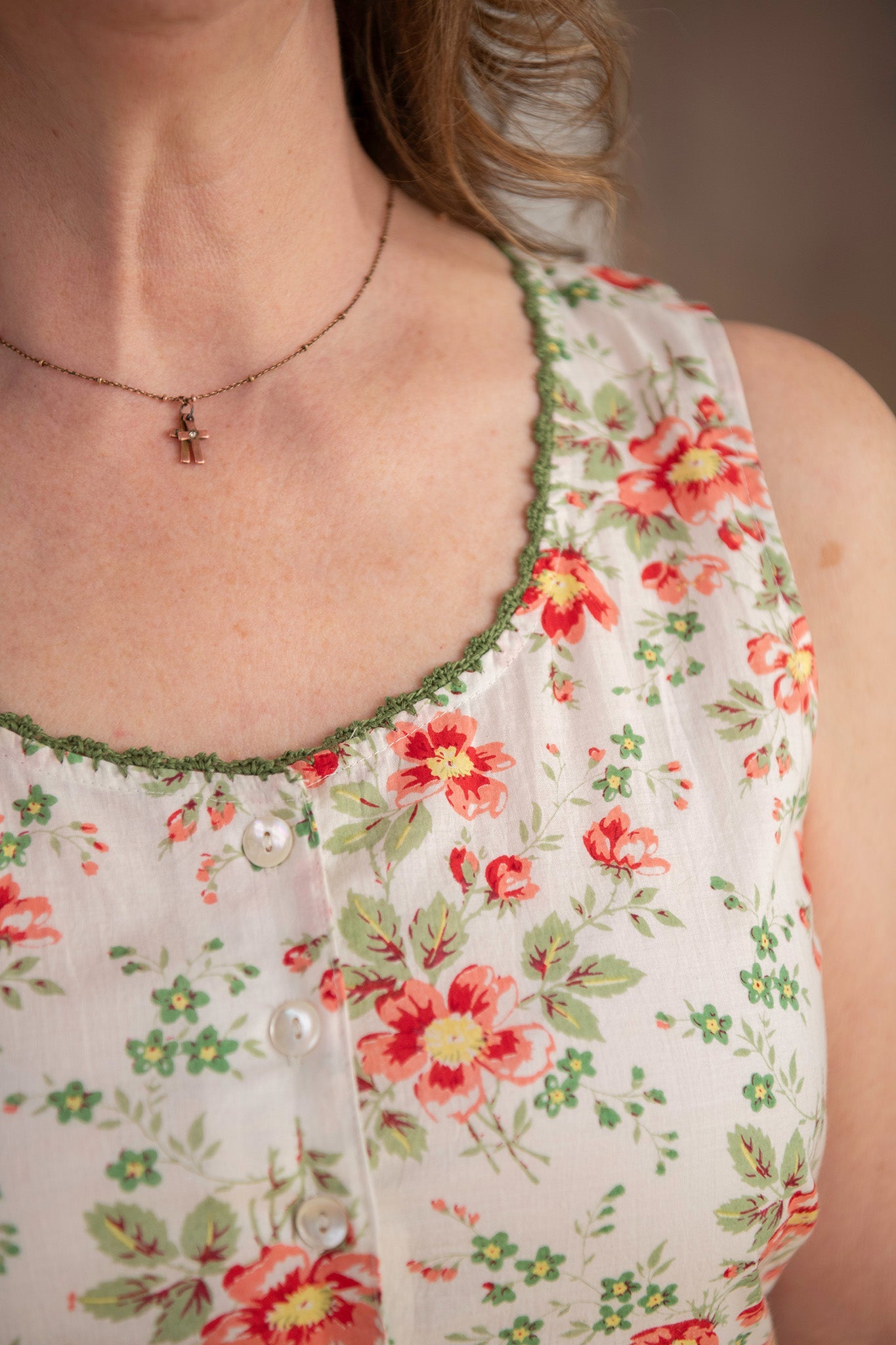 Magnolia Dress in Buttercream