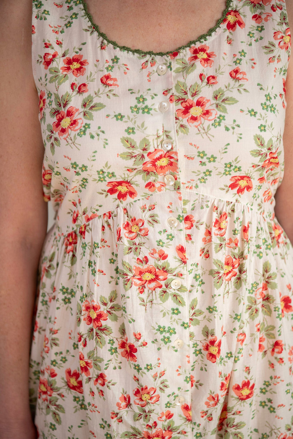 Magnolia Dress in Buttercream