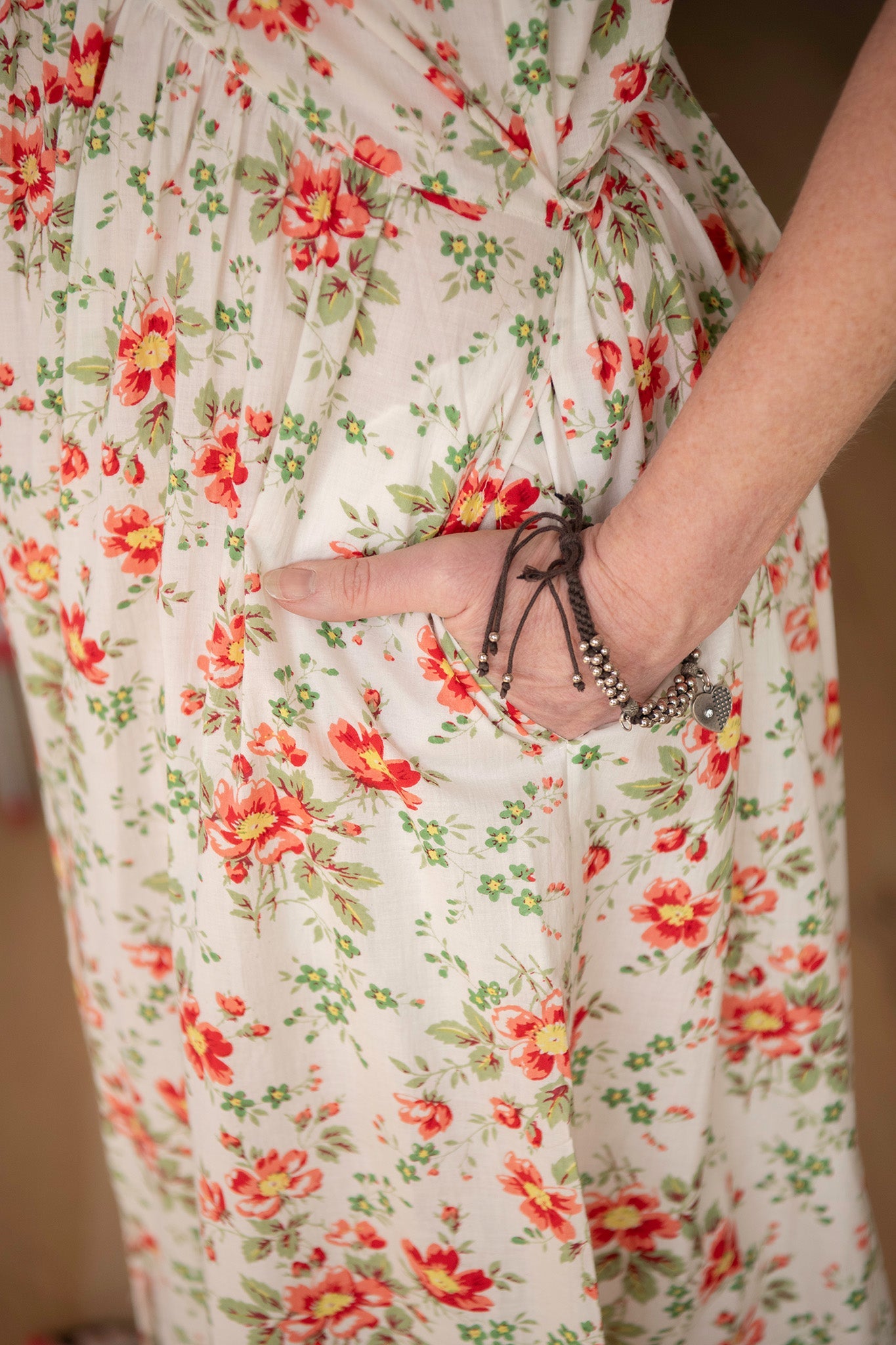 Magnolia Dress in Buttercream