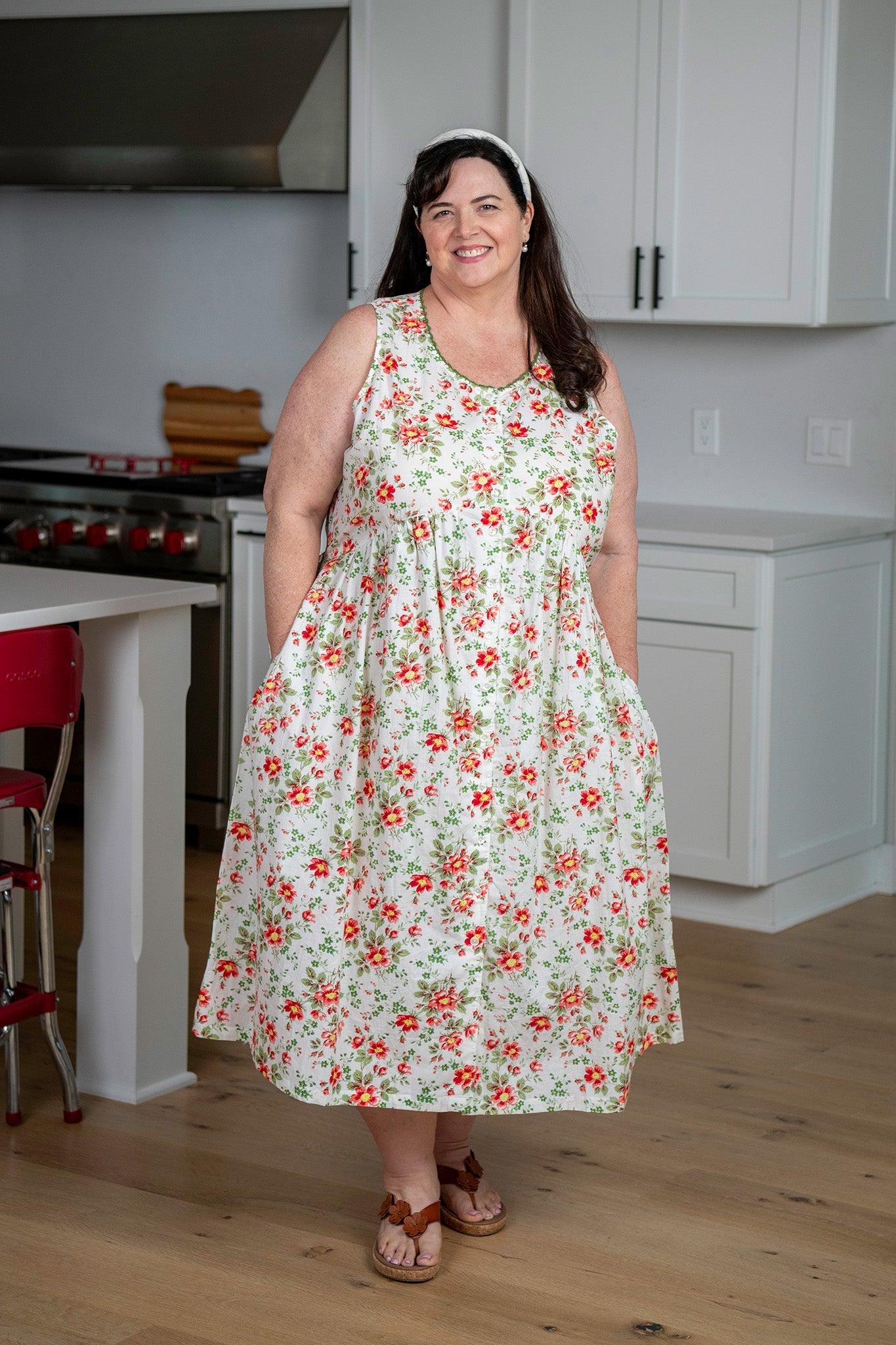 Magnolia Dress in Buttercream